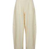 Pantaloni Phebe in avorio 