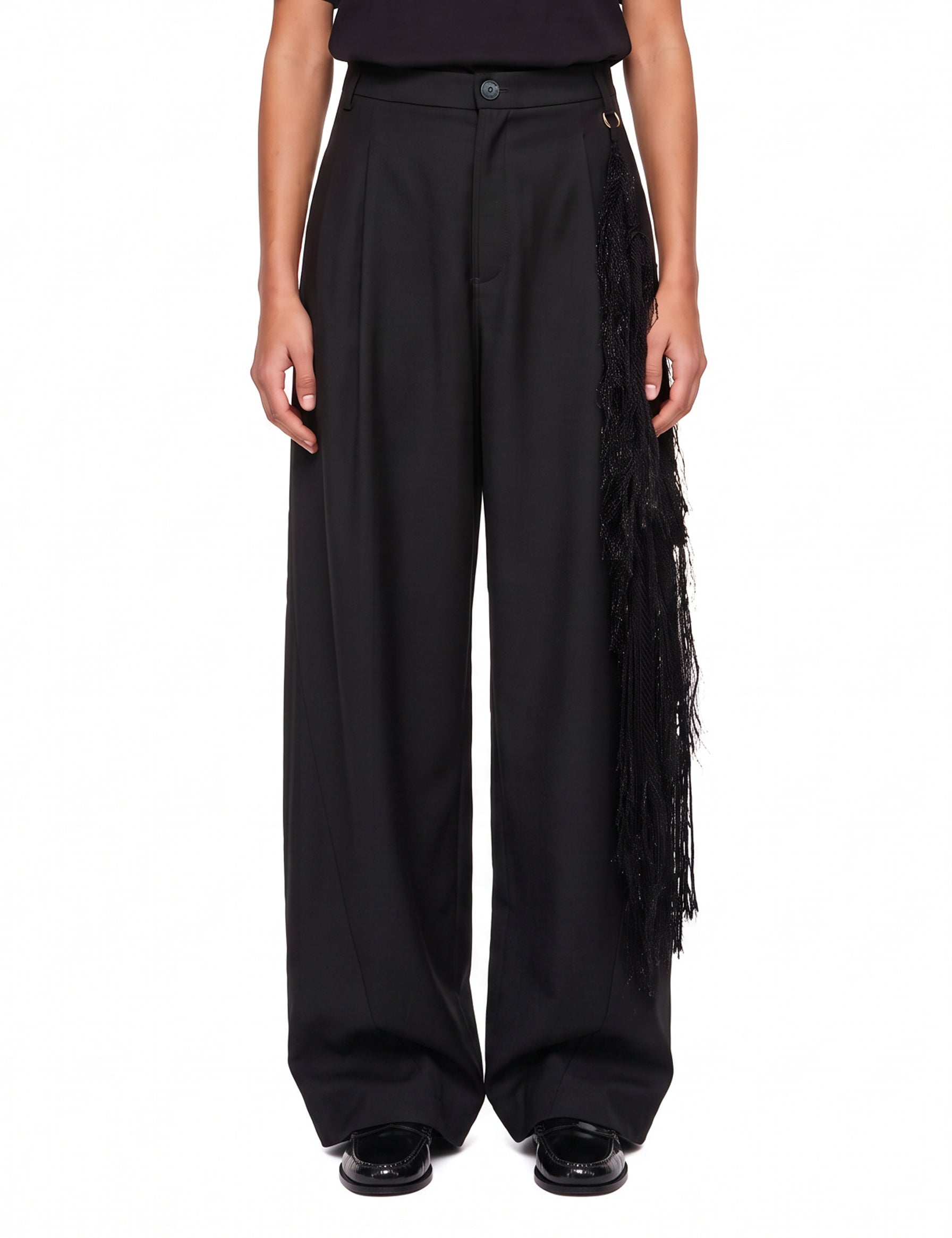 Pantaloni Phebe in nero 