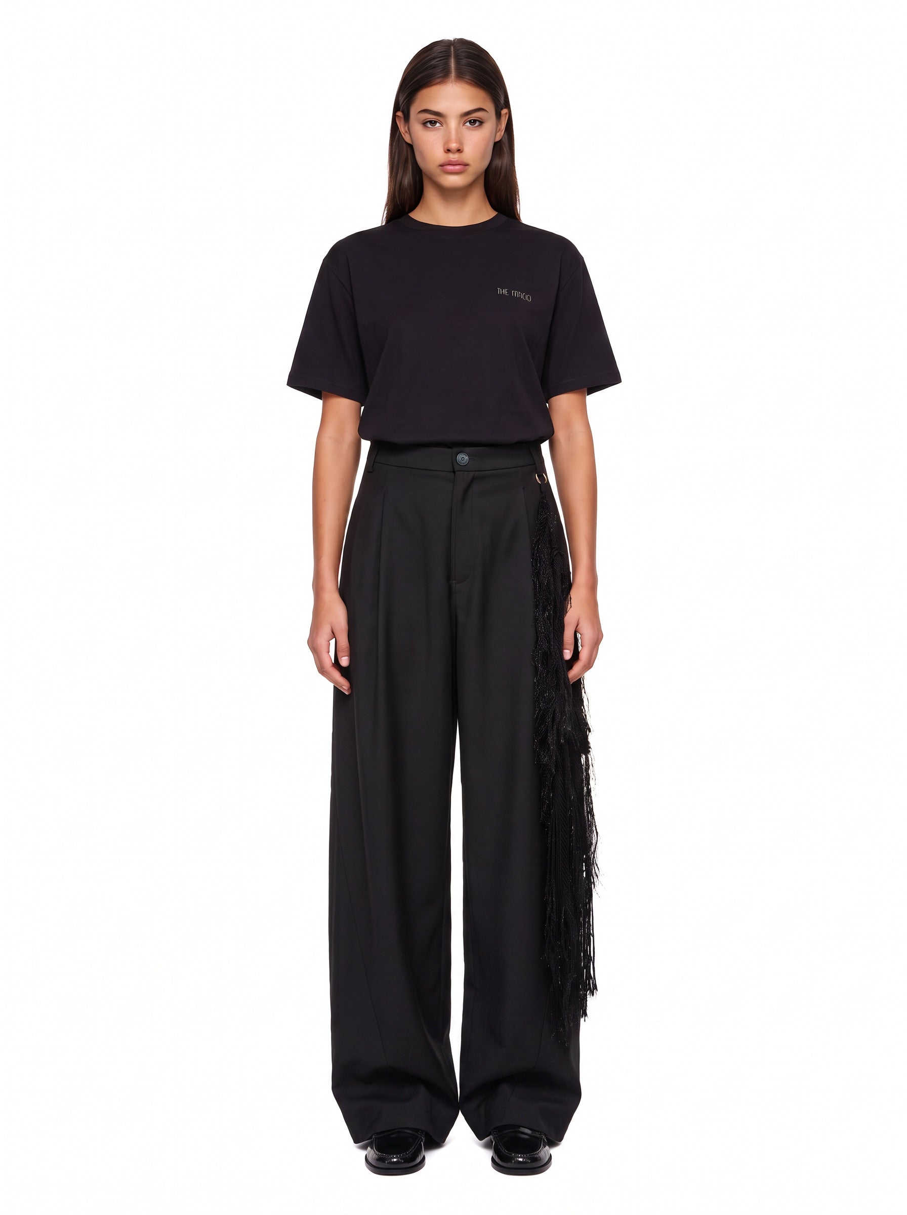 Pantaloni Phebe in nero 