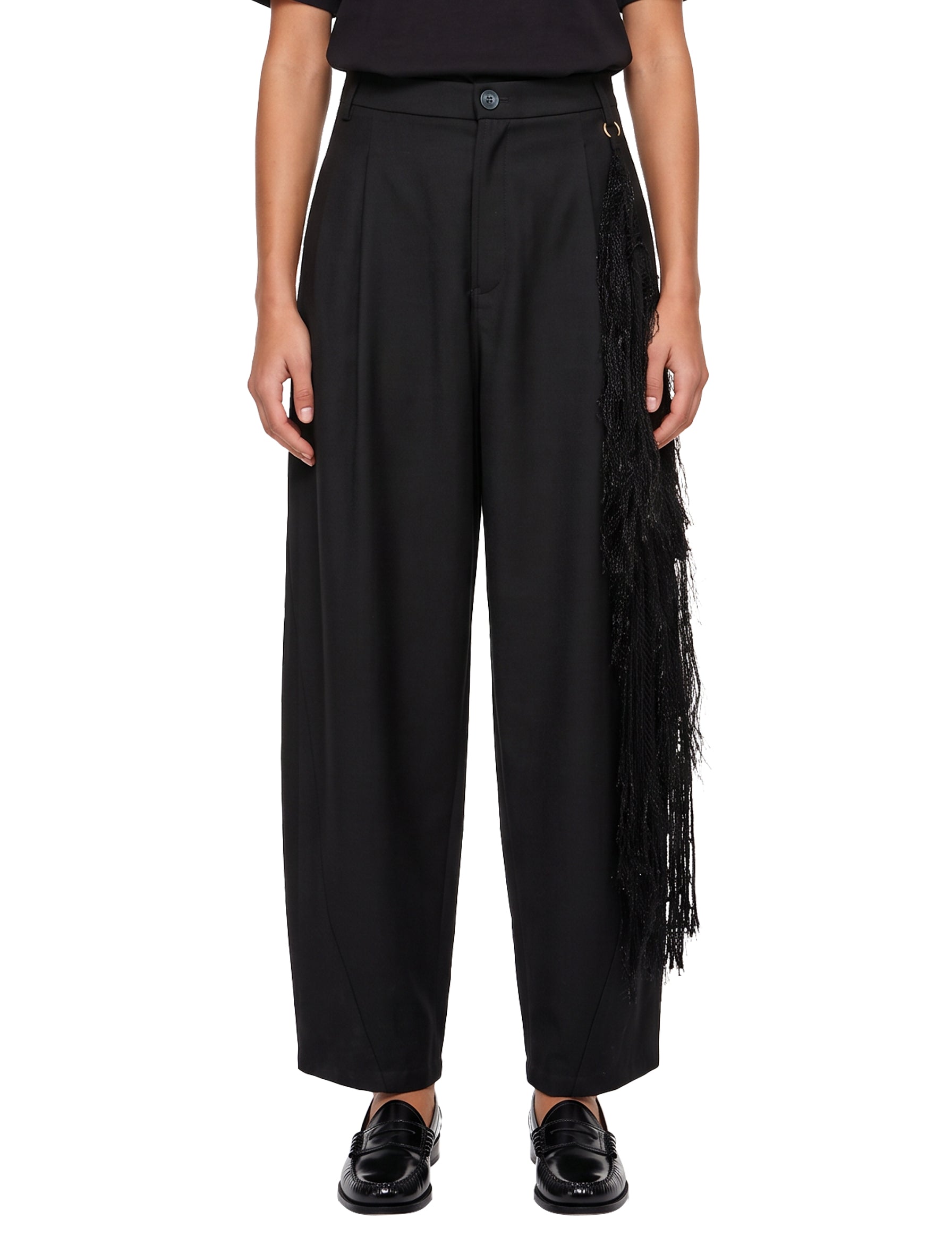 Pantaloni Phebe in nero 