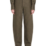 Pantaloni Khris in verde 