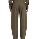 Pantaloni Khris in verde 