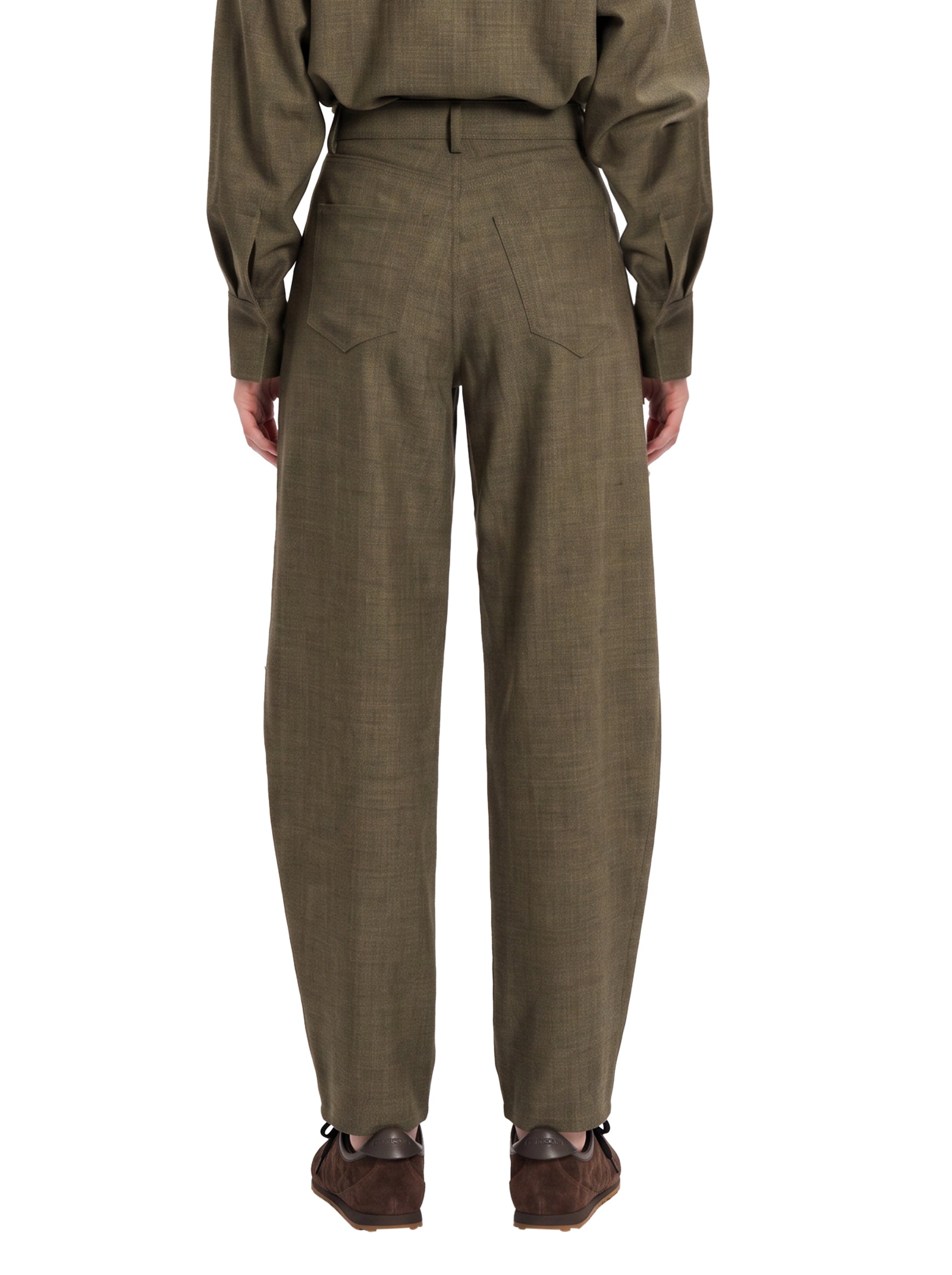 Pantaloni Khris in verde 