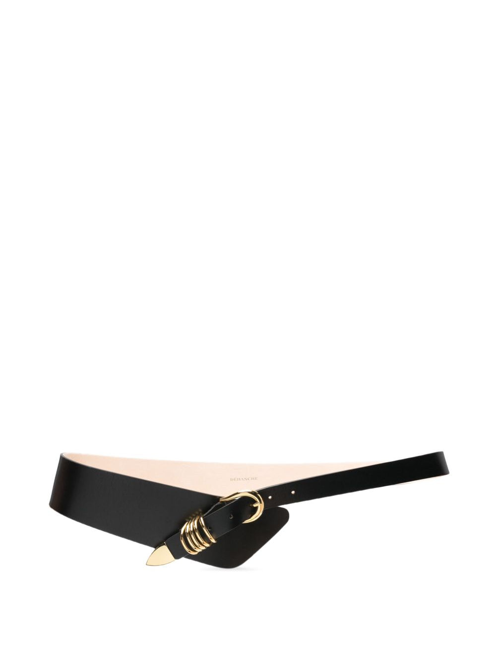 Cintura con fibbia in pelle alcott in nero Déhanche - donna 