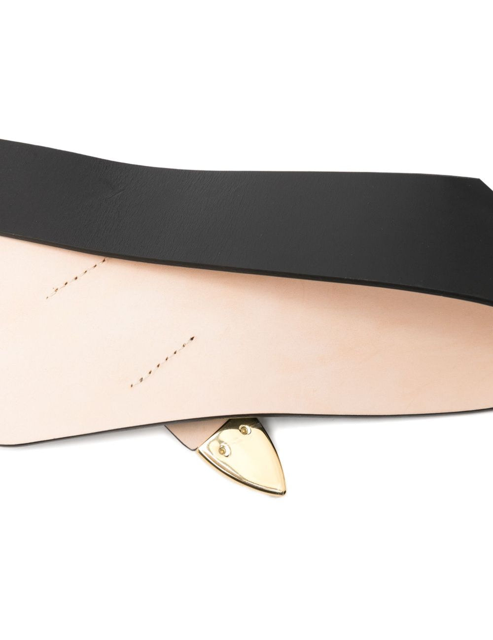 Cintura con fibbia in pelle alcott in nero Déhanche - donna 