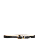 Cintura Hollyhock Crystal in nero 