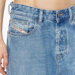 Jeans a gamba dritta in blu Diesel - donna 