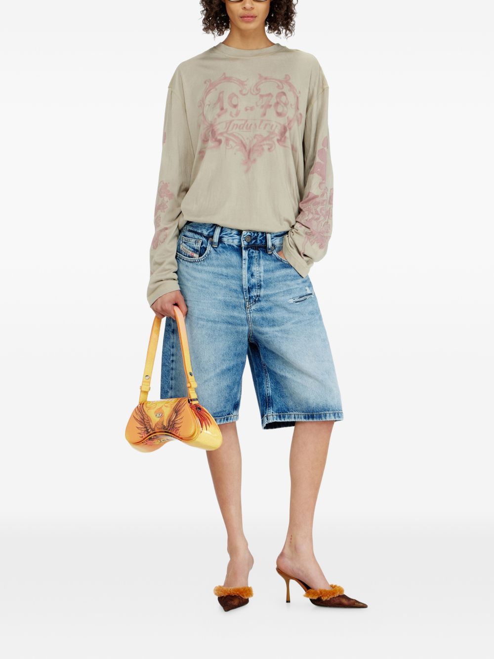 Shorts De-Sire-Short in blu 