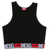 Top crop Sandra-D-Core in nero 