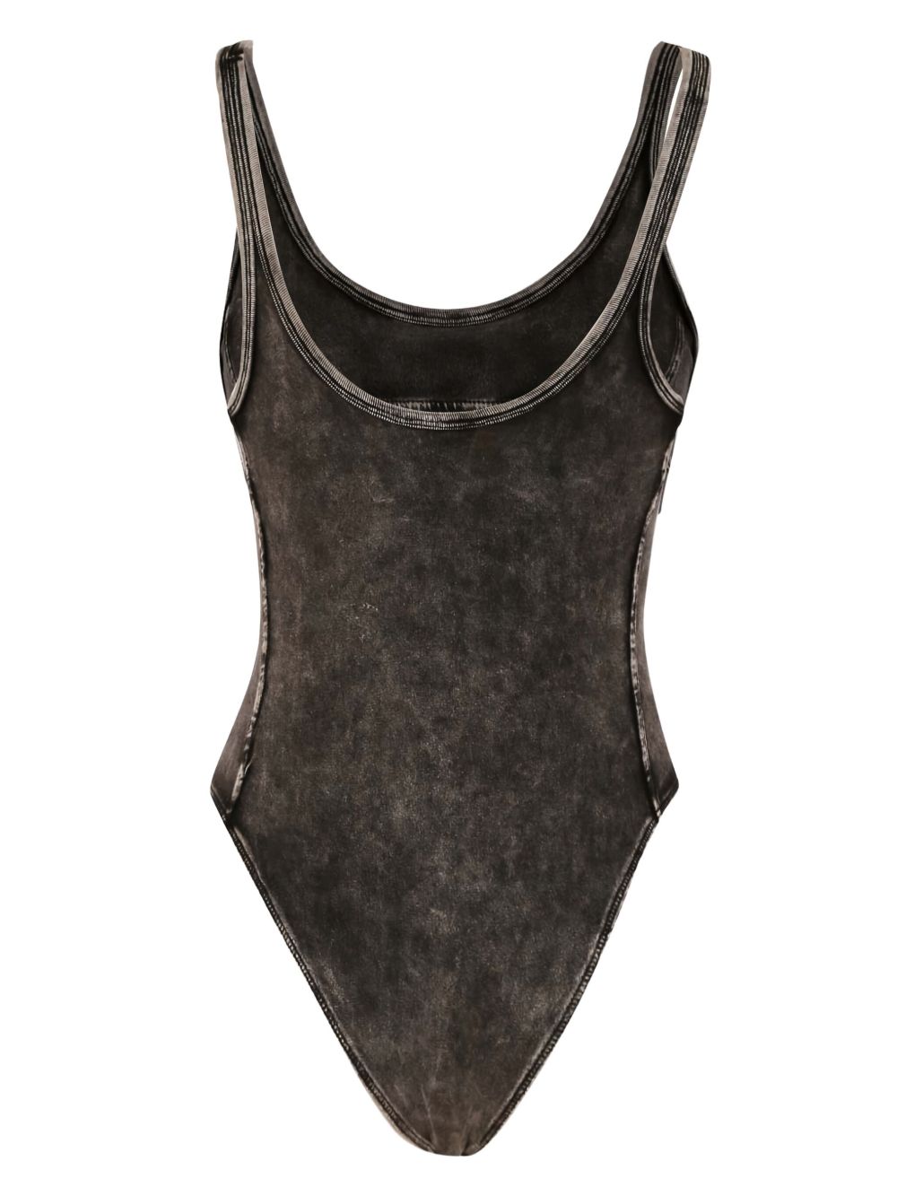 Body Phoebe-Dnm con logo in grigio scuro 