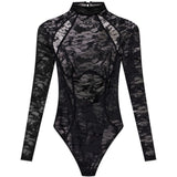 Body in pizzo vivian-utlt in nero Diesel - donna 