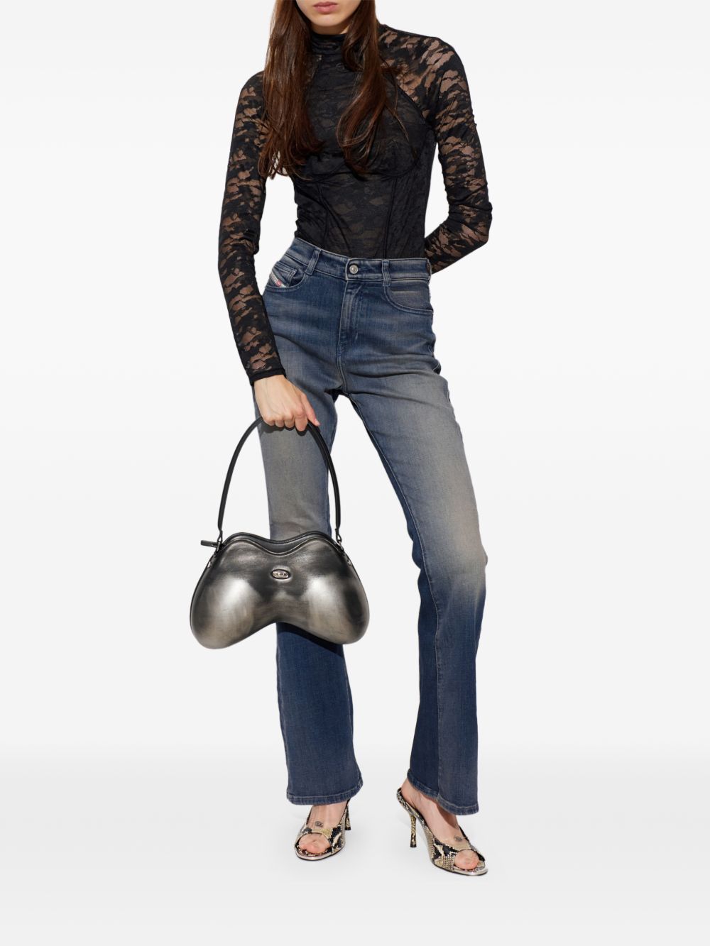 Body in pizzo vivian-utlt in nero Diesel - donna 