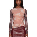 Top con stampa floreale T-Moky-Is multicolore 