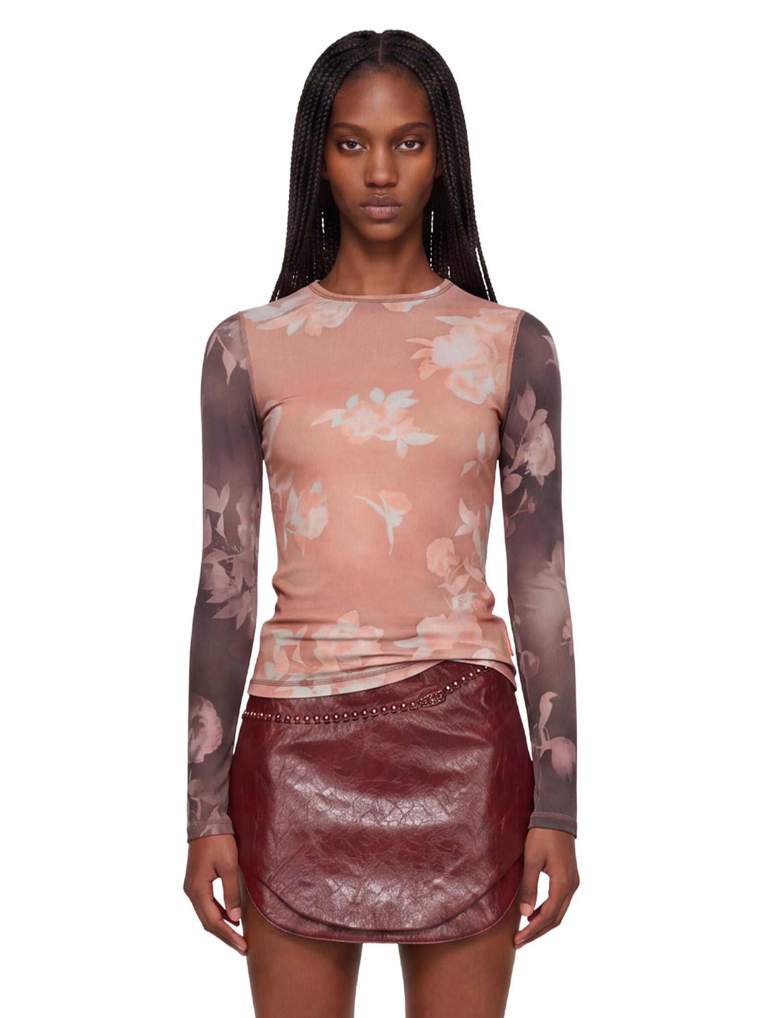 Top con stampa floreale T-Moky-Is multicolore 