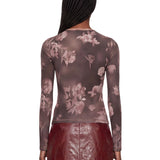 Top con stampa floreale T-Moky-Is multicolore 