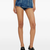 Shorts in denim De-Firova-S in blu 