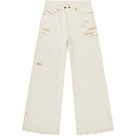 Jeans a gamba larga D-SIRE del 1996 in avorio Diesel - donna 