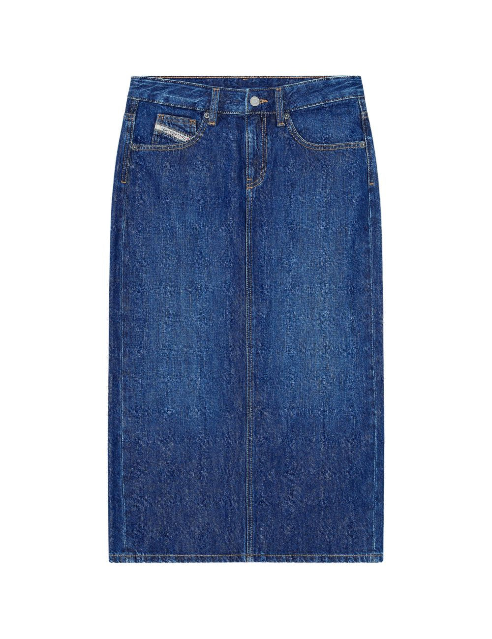 Gonna a cinque tasche de-skye-d in blu Diesel - donna 