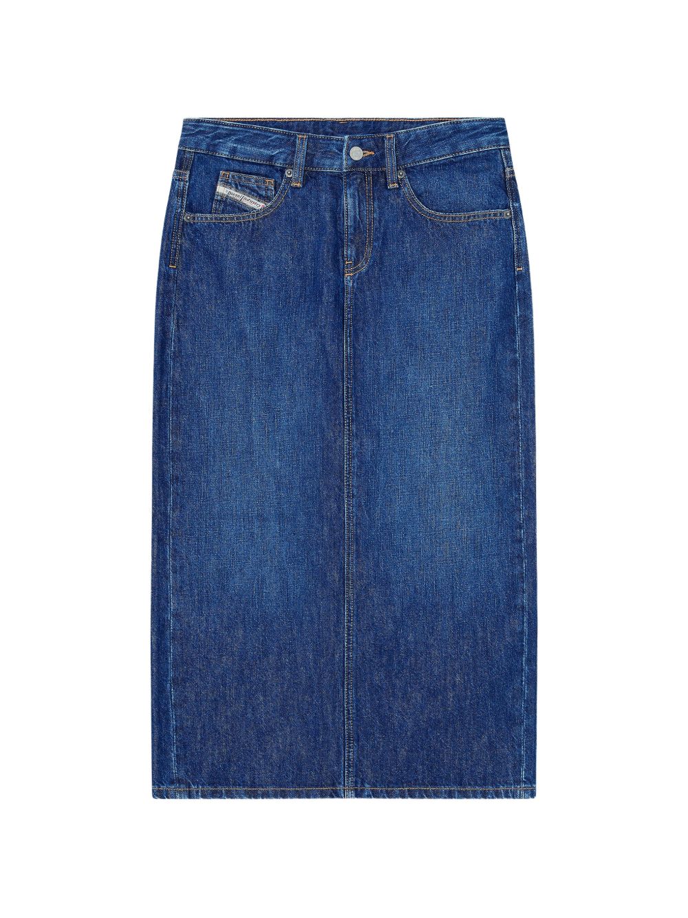 Gonna a cinque tasche de-skye-d in blu Diesel - donna 