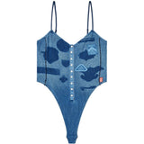 Body T-Ley in denim indigo 