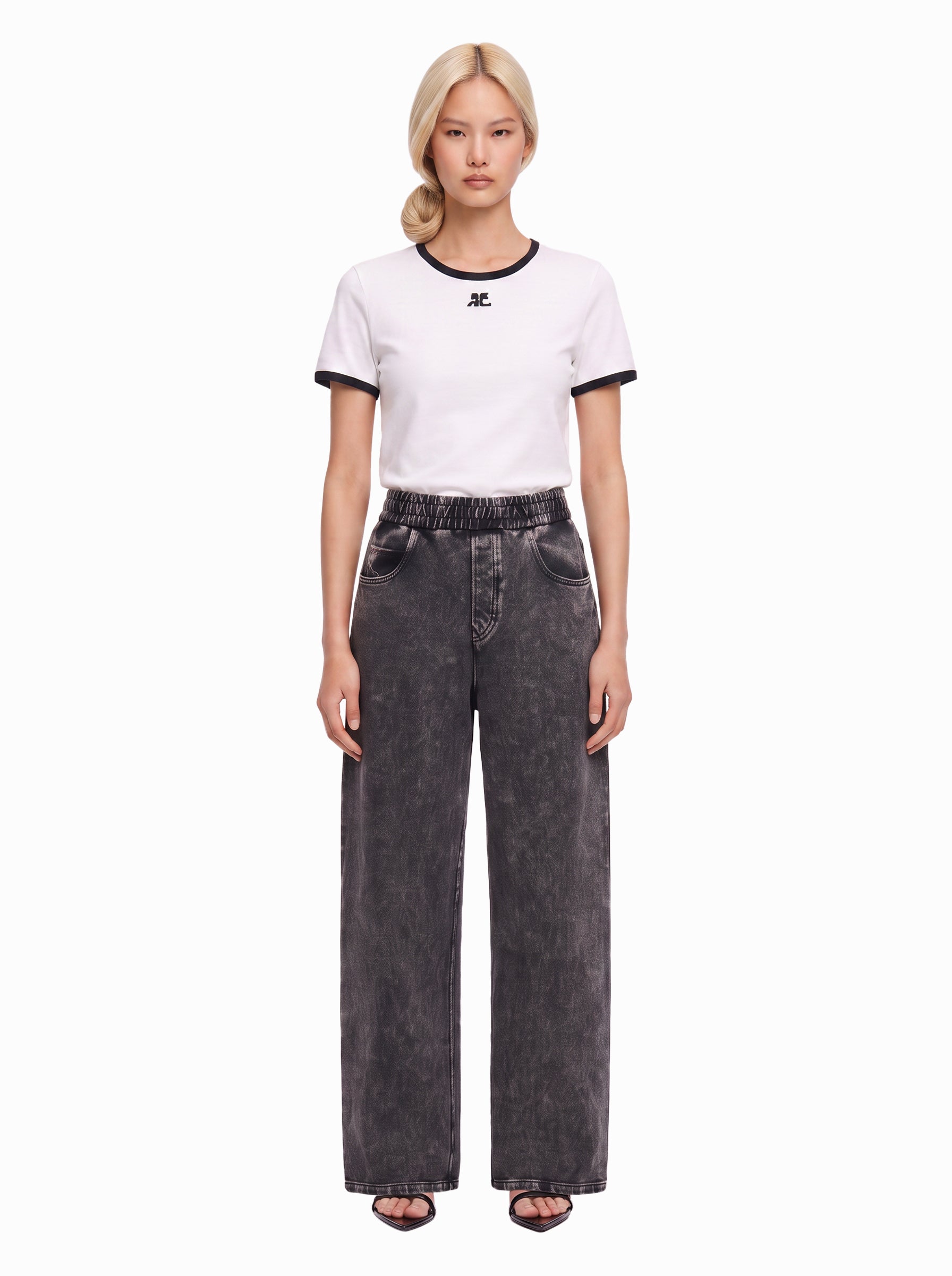 Pantaloni P-stuky in grigio 