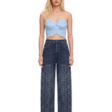 Jeans 1987 D-khelz-s2 in blu 
