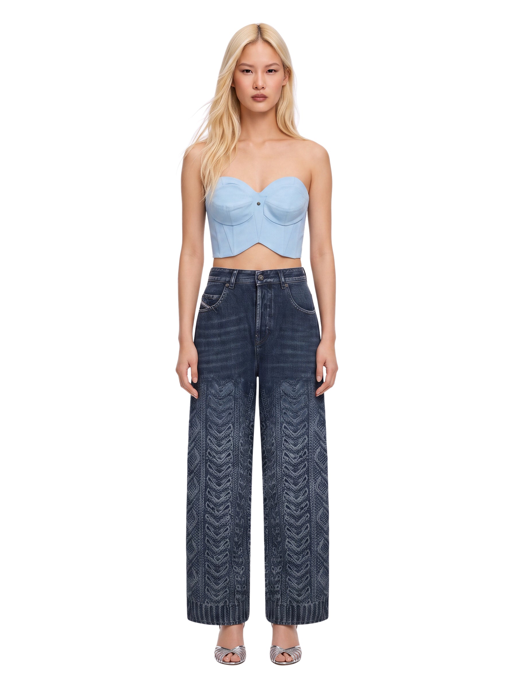Jeans 1987 D-khelz-s2 in blu 