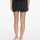 Gonna mini de-Ron in denim nero 