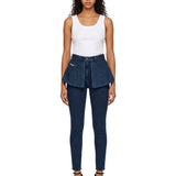 Jeans D-Spika skinny in blu 