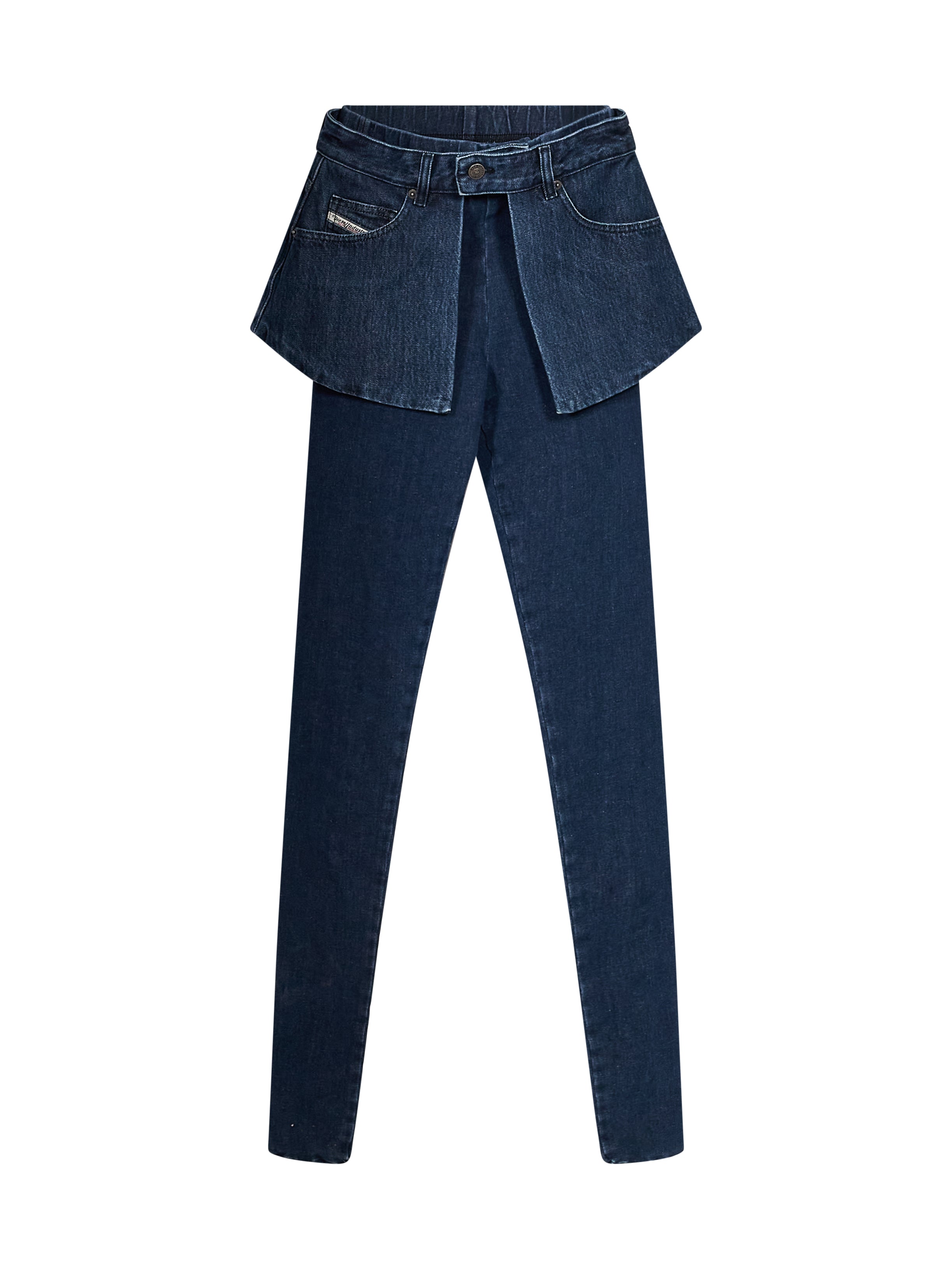 Jeans D-Spika skinny in blu 