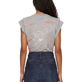 T-shirt Noby in grigio 