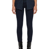 Jeans D-Spika skinny in nero 