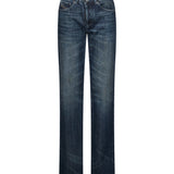 Jeans D-Liet a gamba dritta in blu 