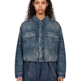 Giacca in denim De-Morvi in blu 