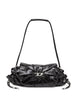 Borsa a spalla Scrunch-D in nero
