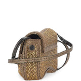 Borsa Play crossbody in marrone 