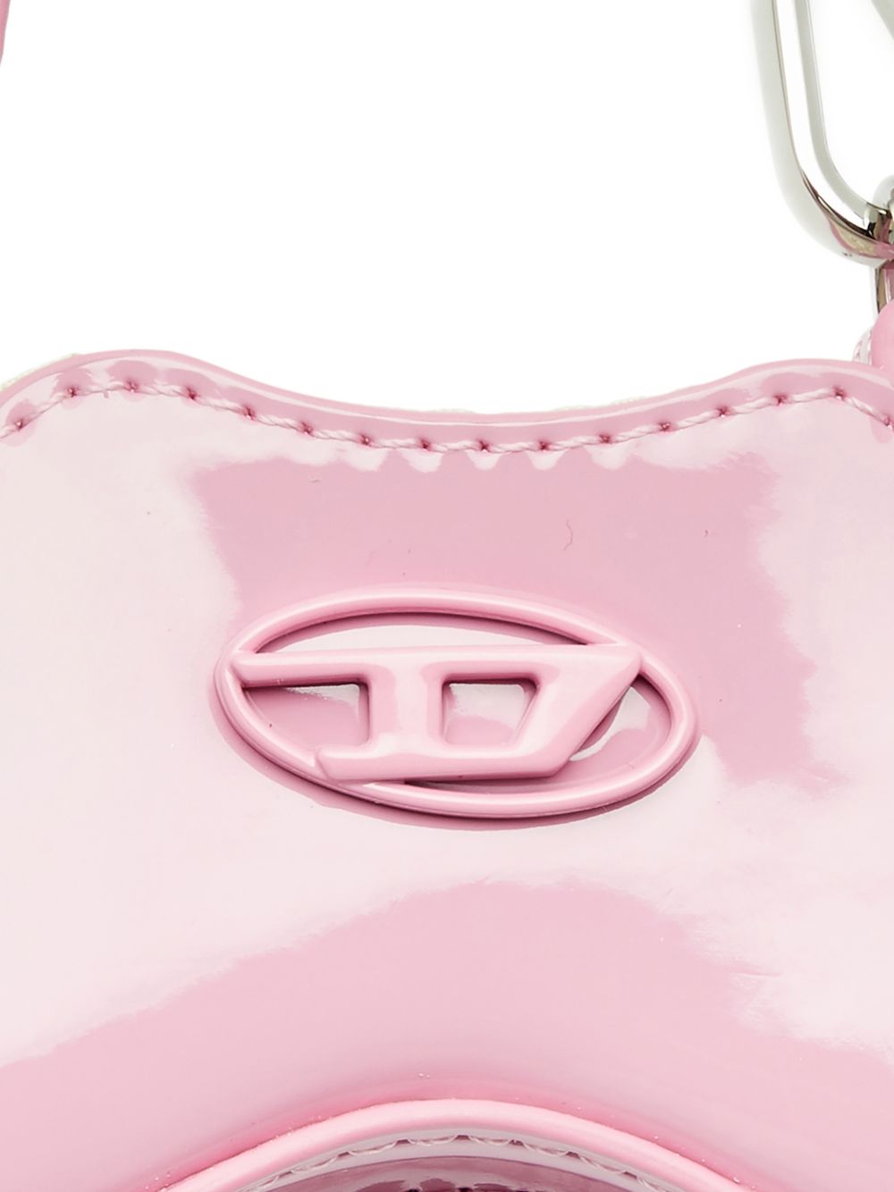 Ciondolo lucido per borsa in rosa Diesel - donna 