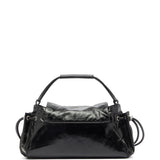 Borsa a mano Scrunch-d in nero 