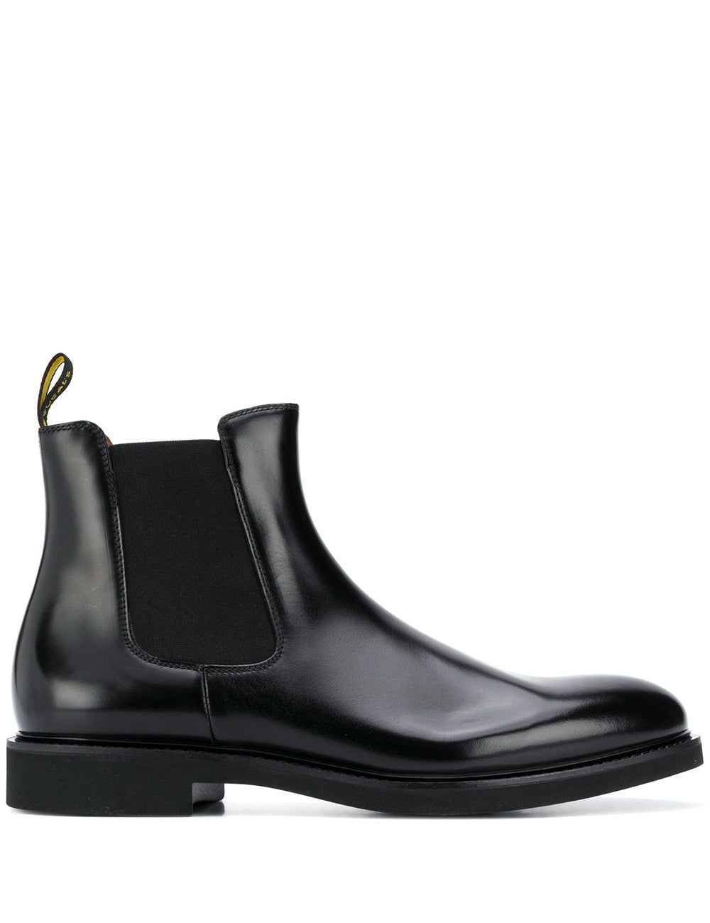 Stivaletti chelsey in pelle in nero 