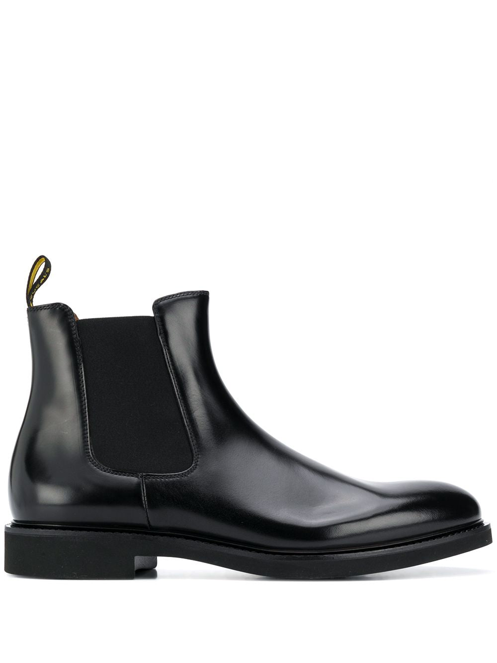 Stivaletti chelsey in pelle in nero 