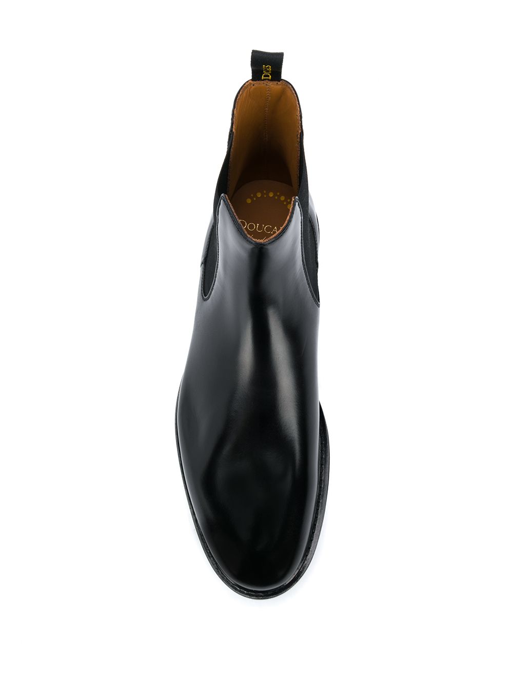 Stivaletti chelsey in pelle in nero 
