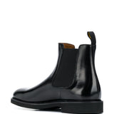 Stivaletti chelsey in pelle in nero 