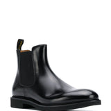 Stivaletti chelsey in pelle in nero 