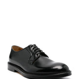 Derby con lacci in nero 