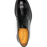 Derby con lacci in nero 