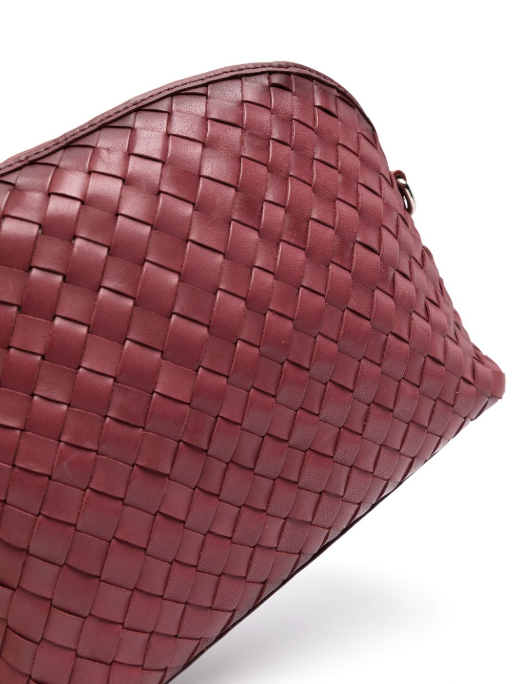 Borsa a tracolla Fellini in rosso scuro 