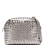 Borsa a tracolla Fellini in argento 