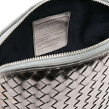 Borsa a tracolla Fellini in argento 