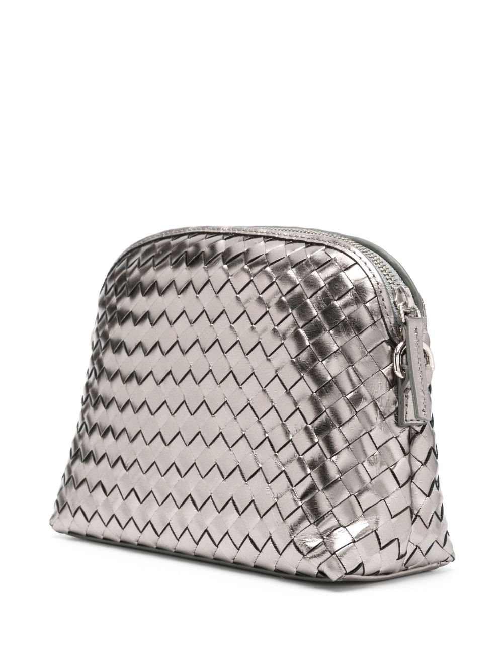 Borsa a tracolla Fellini in argento 
