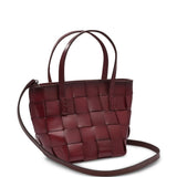 Borsa a mano Japan Mini in bordeaux 